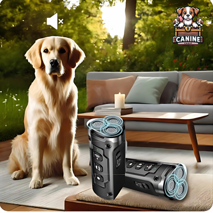 Dog Bark Deterrent Device With LED Flashlight