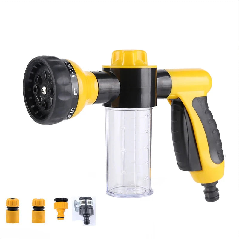 CanineChest 3-Mode Shower Gun, an adjustable pet bathing tool with multiple water settings for gentle and efficient cleaning.