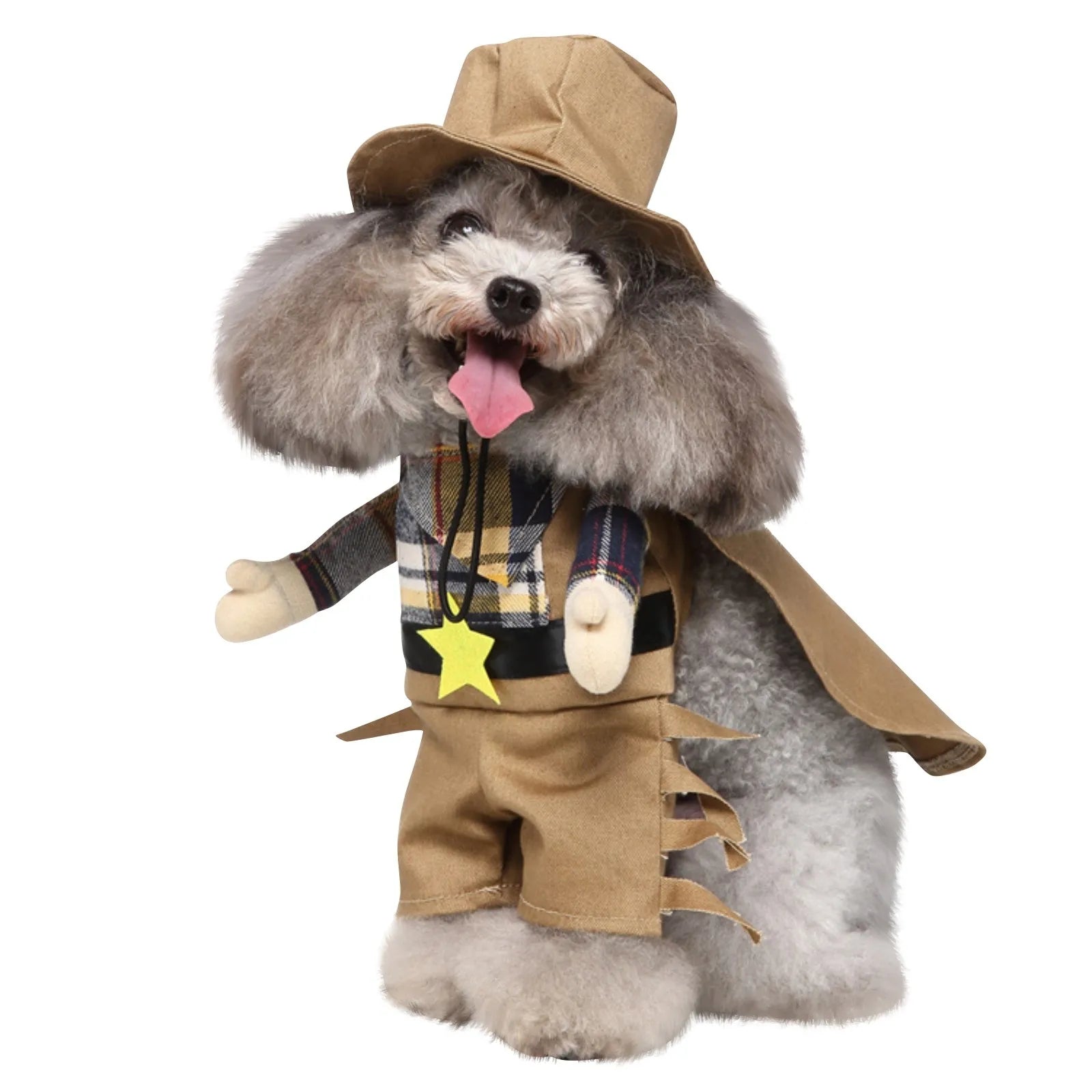 CanineChest Forest Ranger dog costume, ideal for outdoor events, Halloween, and themed gatherings.