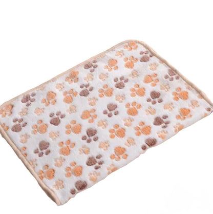 CanineChest small fleece pet bed mat, soft and warm for small dogs and cats, ideal for cozy bedding at home or on the go.