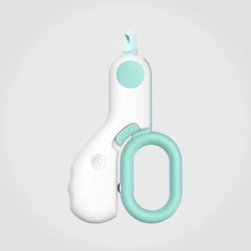 CanineChest LED dog nail clipper, a safe and precise grooming tool with built-in light for accurate trimming, suitable for small to medium pets.